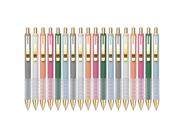 Gel Pens Black Ink Pen 0.5mm Fine Point, 18-count Smooth Writing, Retractable Pens with Soft Grip, Office School Supplies for Nurses Teachers,...