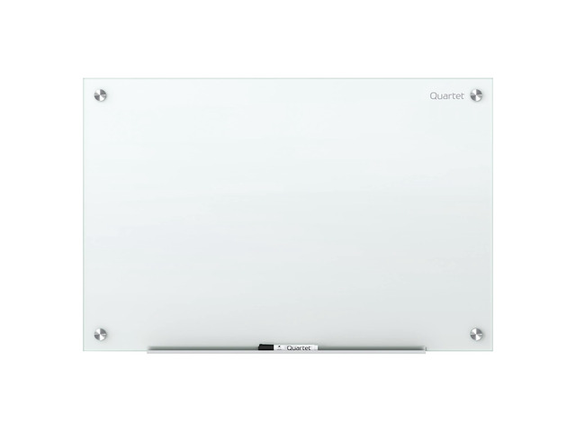 Dry Erase Board, Magnetic Whiteboard 3' x 2', Glass Board for Wall, Infinity, White (G3624NMW)