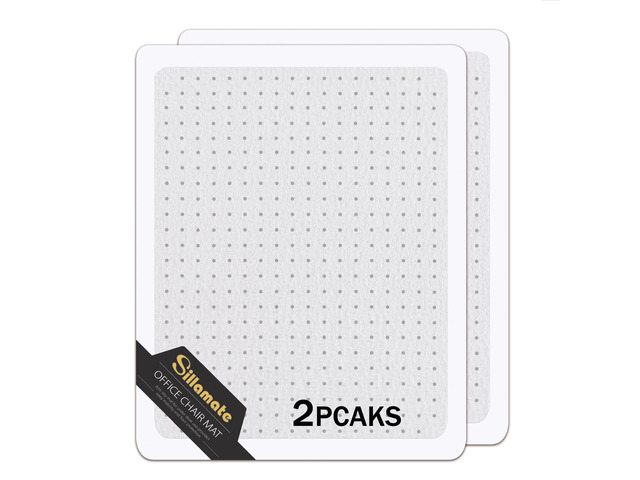 36x48 Inches Plastic Office Chair Mat for Carpeted Floors, Heavy Duty Floor Mat,Eco-Friendly Series Studded Carpet Desk Chair Mats(36 inches X 48...
