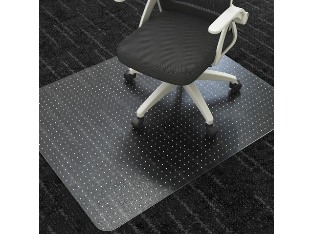 Office Chair Mat for Carpet Floors, Desk Mats 47'X59' for Rolling Desk on Low Pile Carpets, Rectangle Computer Gaming Plastic Floor Mats for Office...