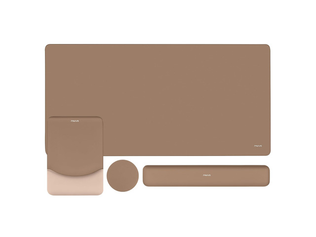 Keyboard Mouse Pad Set, Large Gaming Mouse Pad & Keyboard Wrist Rest Rectangular Mousepad with Wrist Rest & Coaster, Ergonomic Non-Slip & Easy Typing Pad...