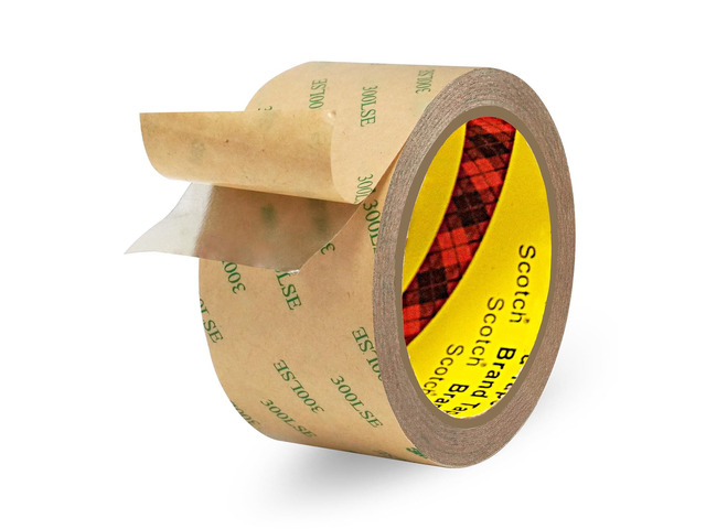 300LSE Double Sided Tape 2in x 36ft, Removable Heavy Duty Tape Double Sided Mounting Tape For Scrapbook, Transparent Adhesive Sticky Tape For...