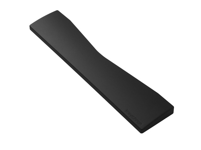 Black Silicone Wrist & Palm Rest, 14.96' for 75% Alice Layout Mechanical Keyboards (Q10 / Q10 Pro / Q10 Max / V10 / V10 Max) Full Honeycomb...