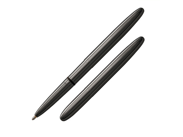 Space Pen Dark Matter Black Titanium Nitride Ballpoint Bullet Pen Gift Box, Compact Size, Writes Upside Down and in Extreme Temperatures, Smooth...
