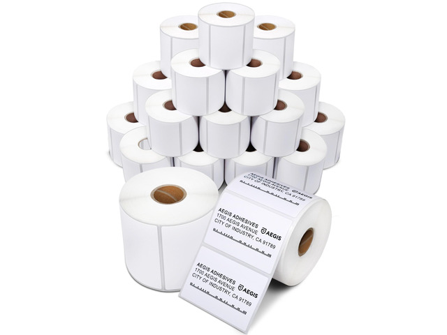 3' X 2' Direct Thermal Labels (14000 Count, 20 Rolls) - Perforated