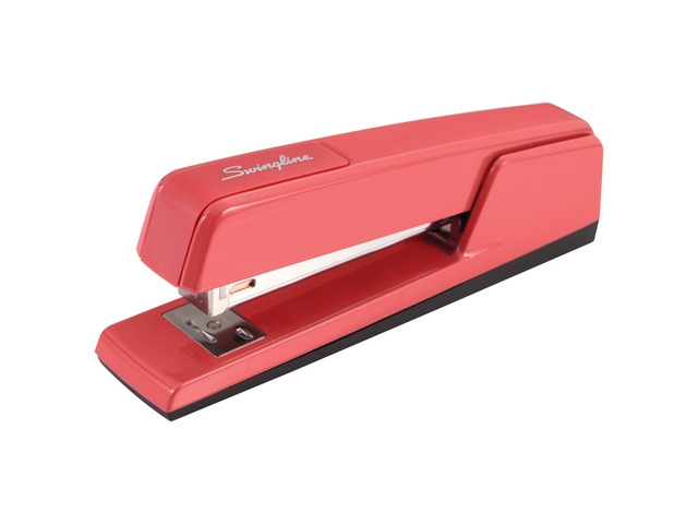 Stapler, 30 Sheet Capacity, 747 Classic Desktop Stapler, Jam Free, Metal, Rose Clay (74718)