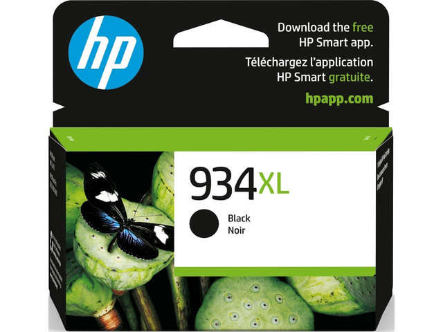 934XL Black High-Yield Ink Cartridge Works OfficeJet 6810; OfficeJet Pro 6230, 6830 Series C2P23AN