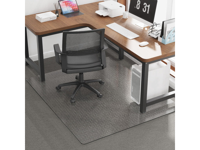 50x 60Carpet Floor Mat for Office Chair, Clear Desk Chair Floor Mat for Carpet for Medium/Low Pile, HeavyDuty Chair Mats for Carpeted Floors,...