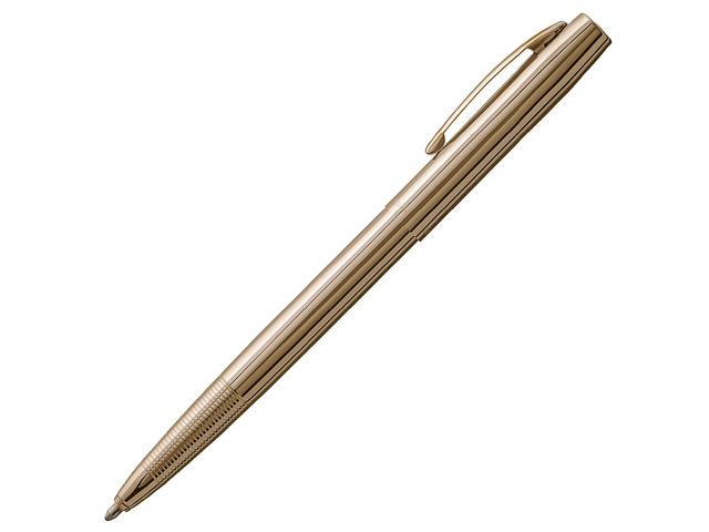 Space Pen Lacquered Brass Cap-O-Matic Pen, Black Ink, Gift Box Pressurized Ballpoint Pen, Writes Upside Down & in Extreme Temperatures, Medium...