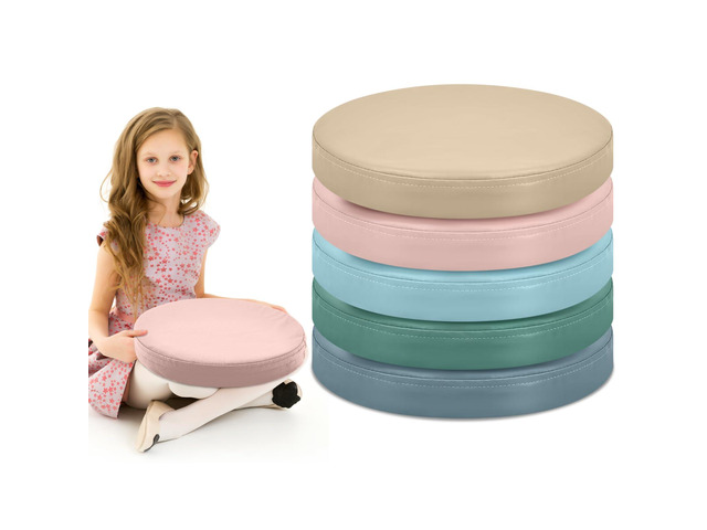 5 Pcs Extra Thick Floor Cushion Classroom, Morandi Colors, Round Flexible Seating Cushions, Assorted Colored Pillow Floor Cushions, Soft Support...