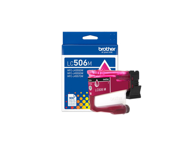 Genuine LC506M Standard Yield Magenta Ink Cartridge (for use INKvestment 4355, 4555, and 4557 Printers)