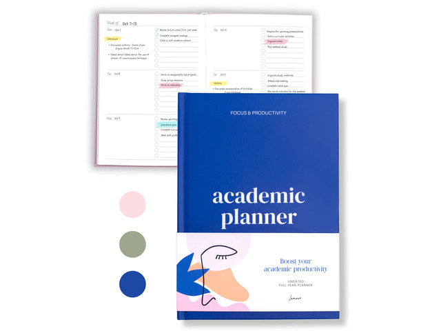 Academic Planner 2026-2027 Undated Weekly College Student Planner College Planner 2026-2027 and School Planner 2026-2027 for High School, College,...