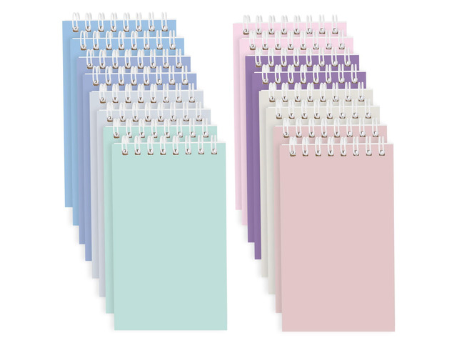 Mini Notebooks Bulk,3x5 Pocket Spiral Notepads With Lined Pages 16 Pcs Small Notebook for Work,Nursing School Essentials,School & Office...