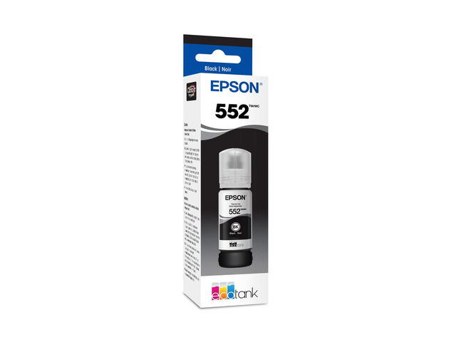 552 EcoTank Ink Ultra-high Capacity Bottle Black (T552020-S) Works with ET-8500, 8550