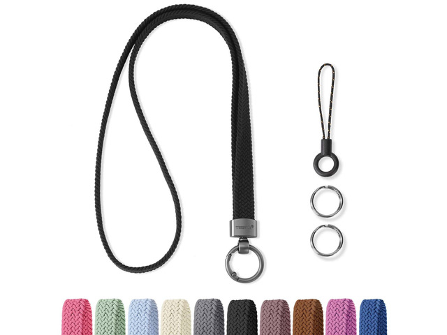 Cute Lanyards for ID Badges Keys Stretchy Lanyard for Teachers Badge Lanyard for Women, Neck Lanyards for Keys, Long, Thin, Stretchy, Ideal Key...