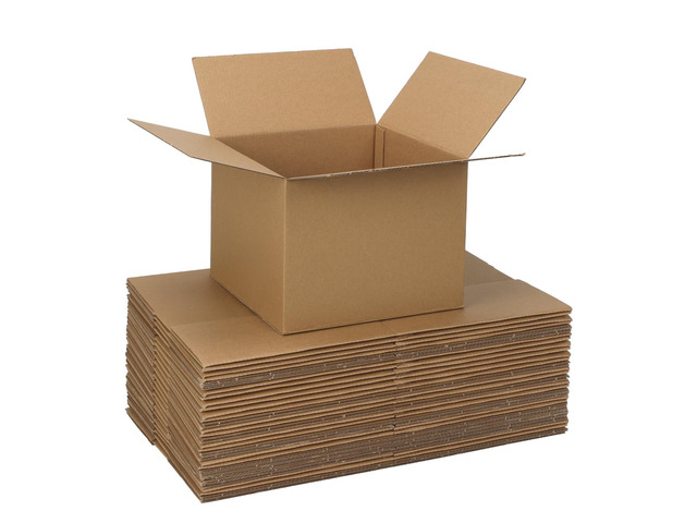 25 Packs 8x8x6 Shipping Boxes for Small Business, Corrugated Cardboard Boxes Bulk for Shipping Packing Mailing