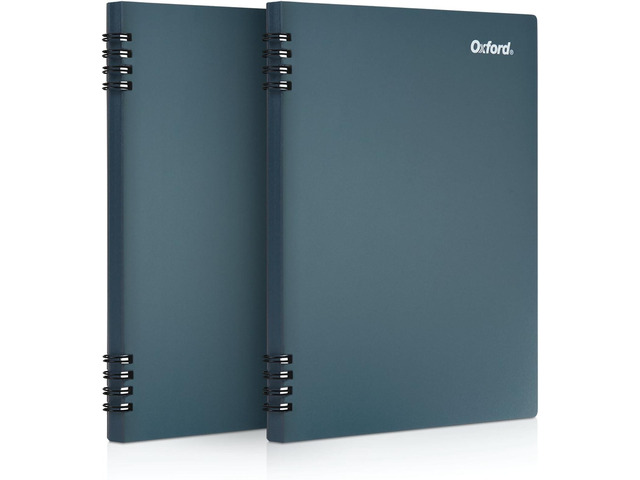 Stone Paper Notebook, School Notebook, Smooth Note-Taking Pad, Journal for Writing, 5-1/2' x 8-1/2', Blue Cover, 60 Sheets, (161641) (Pack of 12)