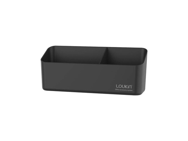 Magnetic & Adhesive Marker Holder, Whiteboard Accessory Tray, Black 8.6' × 2.7', Holds 4 Erasers and 12 Markers, Supports up to 3.3 lb, 2 Mounting...