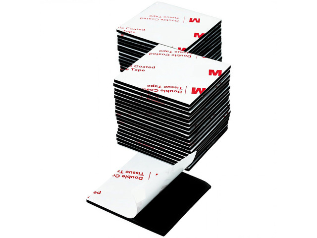 Pre-Cut Double Sided Tape Heavy Duty 2''x2'' - 36Pcs, No Residue Mounting Foam Tape Removable, Double Sided Adhesive Pads Extra Strong for Walls...