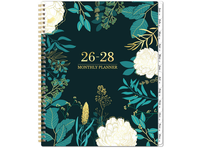 2026-2028 Monthly Planner - 2 Year Monthly Planner/Calendar 2026-2028, July 2026 - June 2028, 11' x 9', 24 Months, Tabs, Back Pocket, Holidays,...
