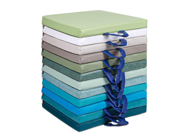 12 Pcs Classroom Floor Cushions for Kids,Bright Color,Square Flexible Classroom Seating for Kindergarten Daycare Nursery, Floor Cushion with...