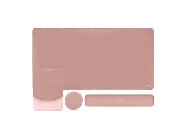 Keyboard Mouse Pad Set, Large Gaming Mouse Pad & Keyboard Wrist Rest Rectangular Mousepad with Wrist Rest & Coaster, Ergonomic Non-Slip & Easy Typing Pad...