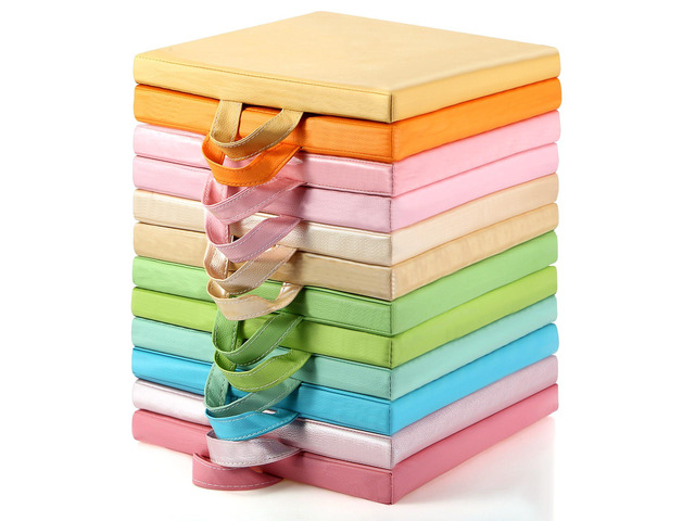 12 Pcs Classroom Floor Cushions for Kids,Pastel Color,Square Flexible Classroom Seating for Kindergarten Daycare Nursery, Floor Cushion with...