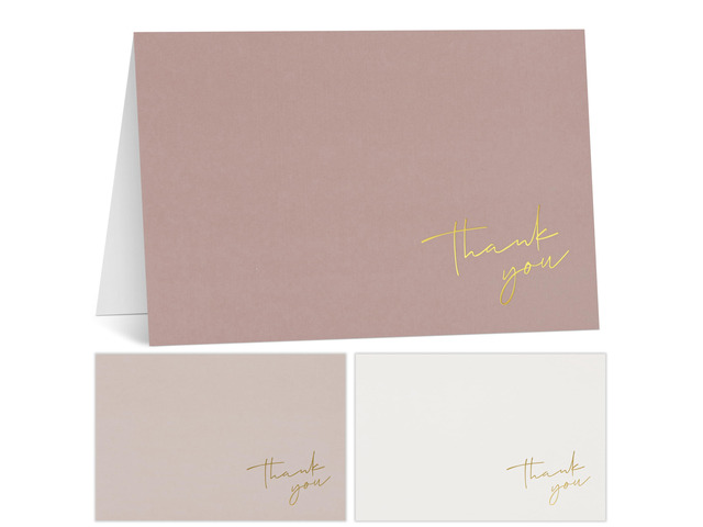 Beautiful Thank You Cards Set of 30 With Envelopes and Stickers Elegant Blank Cards for Personalized Notes - Bulk Stationary Set for All Occasions...