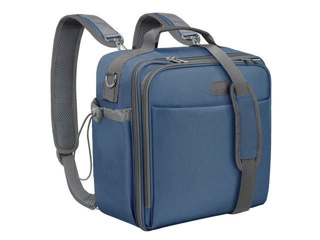 3 Inch 3 Ring Zipper Binder with Shoulder Strap & Handle, 650-Sheet Capacity Zip Up Binder for School, Multi Pocket Organizer for Students & Office...