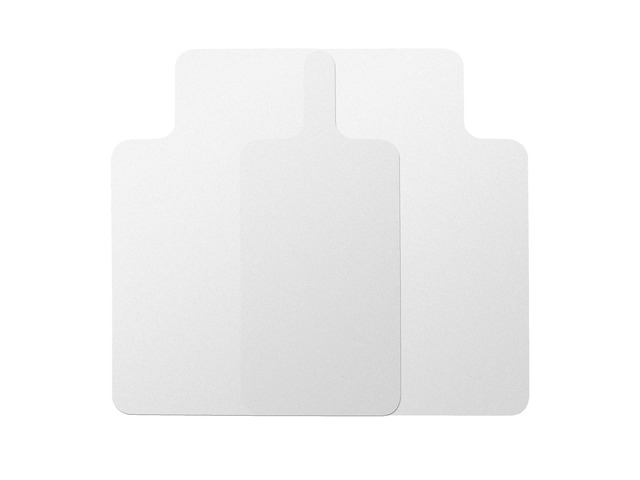 2 Pack 36'x48' Chair Mat for Hardwood Floors, Clear Floor Protector Laminate/Tile/Vinyl, Not Carpet, Computer Desk Mat, With Lip, Stay in Place,...