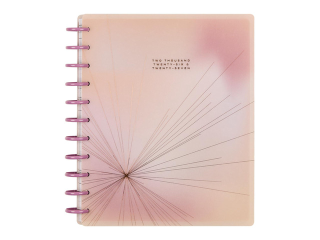 Happy Planner Disc-Bound Planner July 2026June 2027, Big Size Includes 3 extra months and 2 sticker sheets, 8.5' x 11', Horizontal Layout, Gradient...