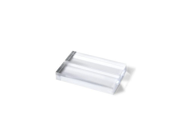 3' Clear Acrylic Stand 60 Pack 3mm Slot Wedding Sign Holders, Perfect for Wedding, Table Number, Exhibition, Office, Restaurant, Business