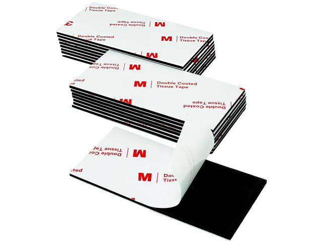 Pre-Cut Double Sided Tape Heavy Duty 2''x4'' - 16Pcs, No Residue Mounting Foam Tape Removable, Double Sided Adhesive Pads Extra Strong for Walls...