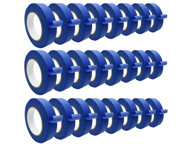 Blue Masking Tape, Painters Tape, Painting Tape (1442.4yd=0.94IN*60.1yd*24), Original Multi-Surface Easy Removal Paint Tape with Medium Adhesive...