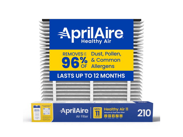 Genuine 210 Replacement Filter for Whole-House Air Purifiers - MERV 11, Clean Air & Dust, 20x25x4 Air Filter (Pack of 1)