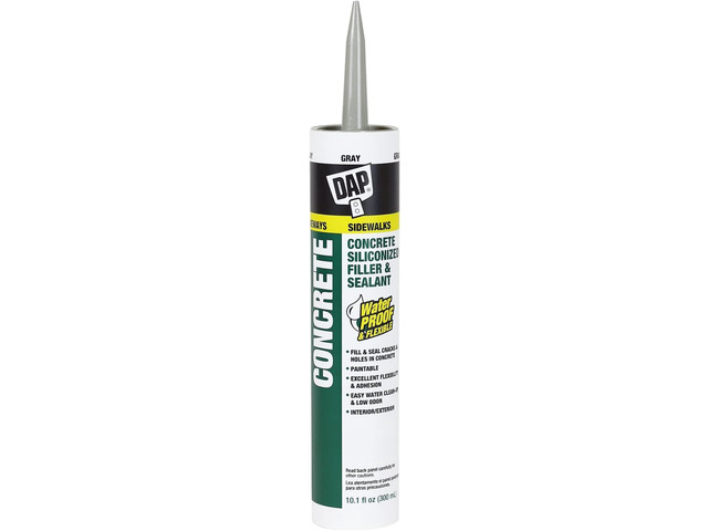 Concrete and Mortar Filler and Sealant, Gray, 10.1 Oz (7079818096) (Pack of 12)