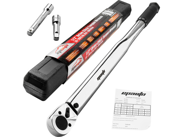 1/2-Inch Drive Click Torque Wrench,25-250 ft.-lb./33.9~338.9 Nm