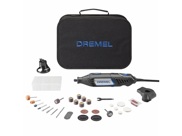 4000-2/32 Rotary Tool Kit with 2 Attachments and 32 Accessories 2 Attachments, 32 Accessories, Variable Speed, 1.6 Amp Motor, Ideal for Cutting,...