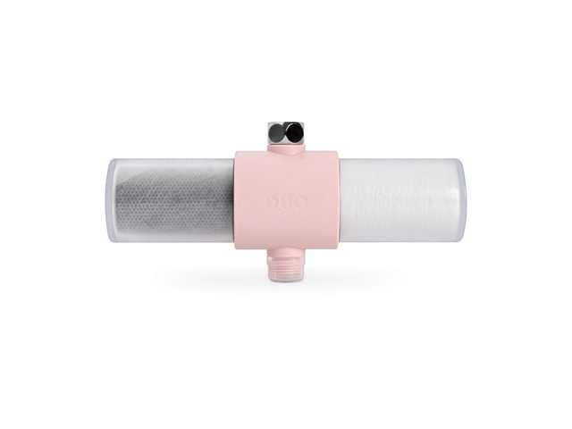 Duo Shower Head Filter, NSF Certified Chlorine Reduction, Lead-Free Easy Installation, Award-Winning Filter for Healthier Hair & Skin, Tool-free...