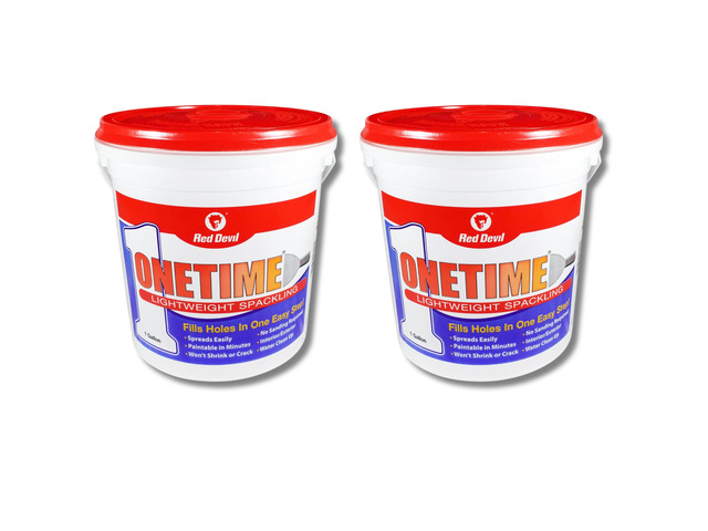 0541 ONETIME Lightweight Spackling, 1 Gallon, Made in USA