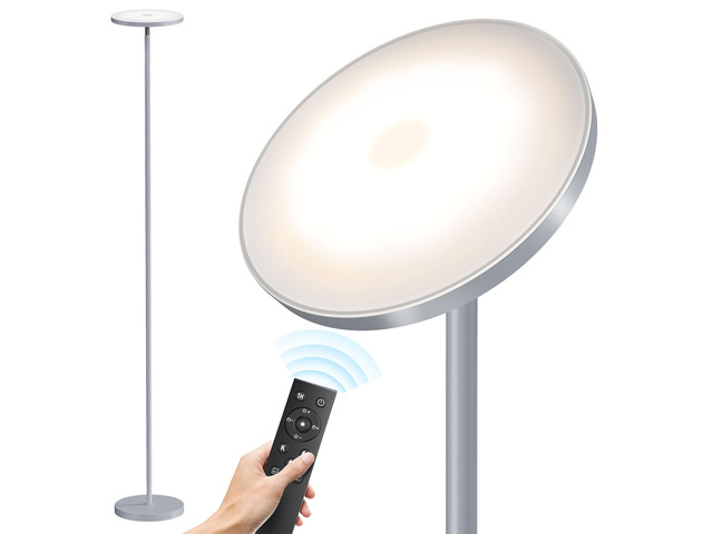 Floor Lamps for Living RoomLED Standing Lamp with Remote Control 32W/3000LM Super Bright, 69' Tall Floor Lamp with Stepless Dimmable, Modern...
