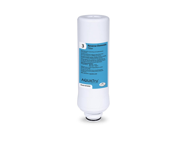 AquaTru Reverse Osmosis Filter (Stage 3) Compatible with AquaTru Classic, Classic Smart & Under Sink Purifier Models