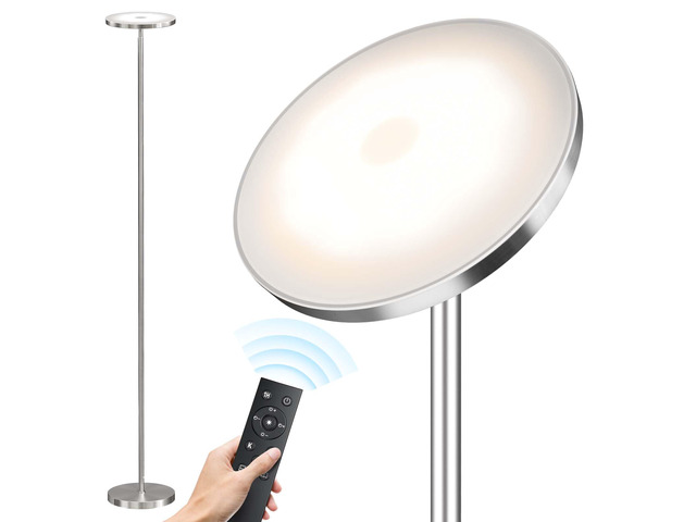 Floor Lamps for Living RoomLED Standing Lamp with Remote Control 32W/3000LM Super Bright, 69' Tall Floor Lamp with Stepless Dimmable, Modern...