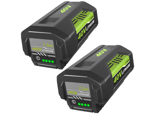 2Pack 40v 7.5Ah OP4026A Battery Replacement for Ryobi 40V Battery Lithium Compatible with Ryobi 40 Volt Battery 7.5Ah OP4015 OP4040 OP40201 OP4050A...