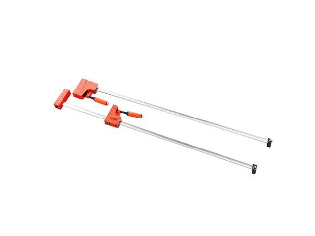 Bar Clamps for Woodworking, 2-Pack 50' Parallel Clamp Set, F Clamp with 1100 lbs Load Limit, Even Pressure, High-strength Plastic and Carbon Steel,...