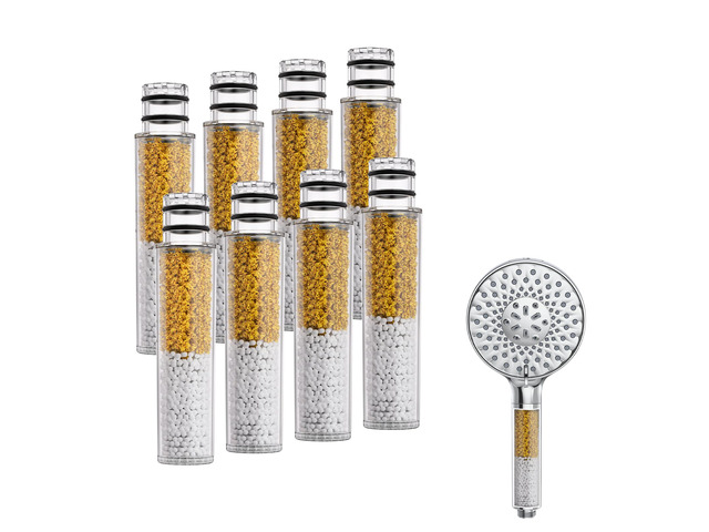 Shower Filter for Handheld Shower Head, NSF Certified 8 Pack Replacement Filters for Hard Water Remove Chlorine and Harmful Substances Only Fits...