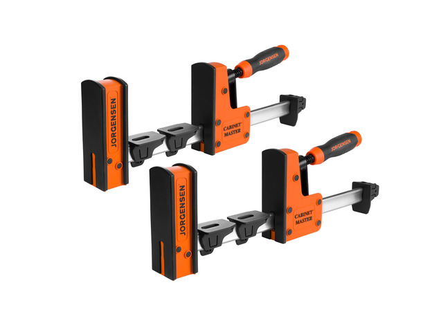 12-Inch Parallel Bar Clamps, 2-Pack Cabinet Master Bar Clamps Heavy-Duty Wood Clamps, Clamps for Woodworking Glue-Up, 2200 lbs Clamping Force,...