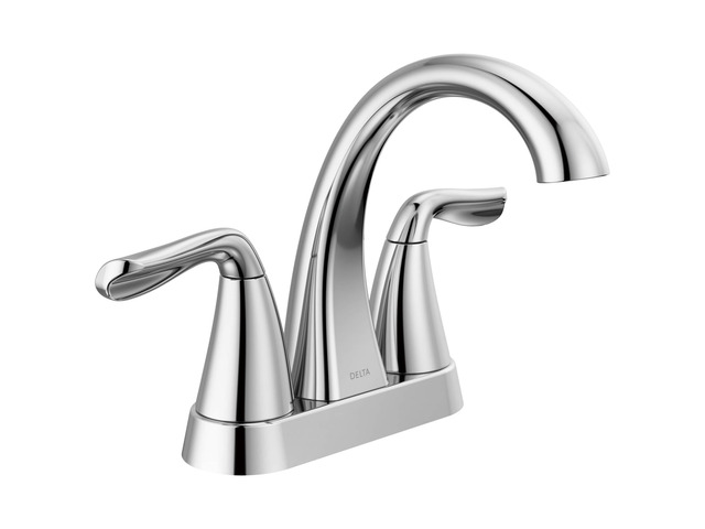 Arvo Centerset Bathroom Faucet, Chrome 2-Handle Bathroom Faucet, Bathroom Sink Faucet, Chrome 3-Hole Bathroom Faucet, Chrome 25840LF
