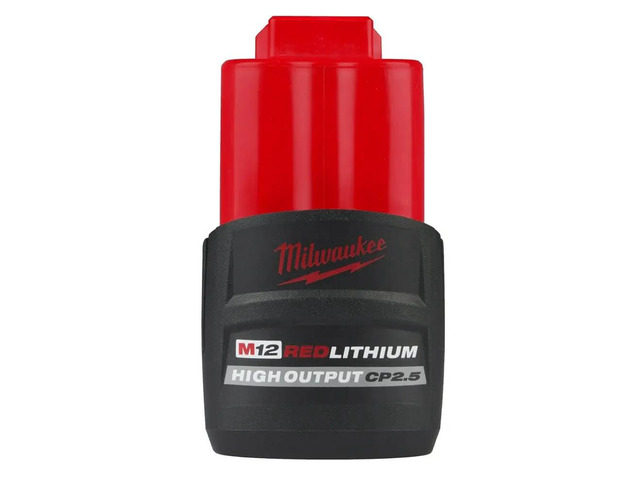 48-11-2425 M12 REDLITHIUM HIGH Output CP 2.5Ah Battery