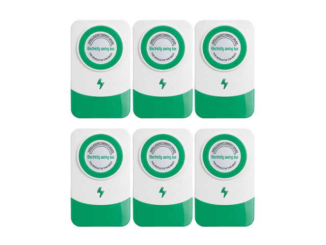 Stopwatt Smartplug in Power Box Device US Plug Pro 2026 Stop watt Power Factor for Home and Office 6 Pack (6 Packs)